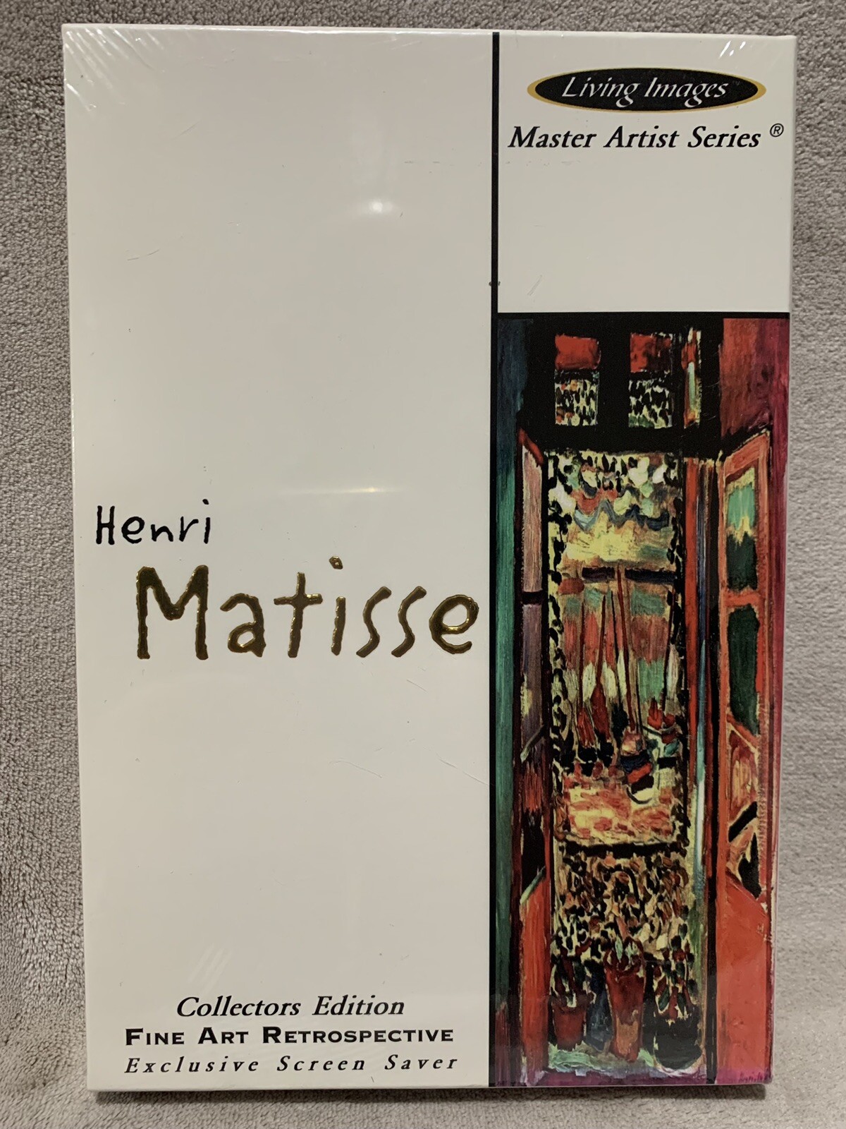 Claude Monet Living Images Master Artist Series Screen Saver Sealed READ