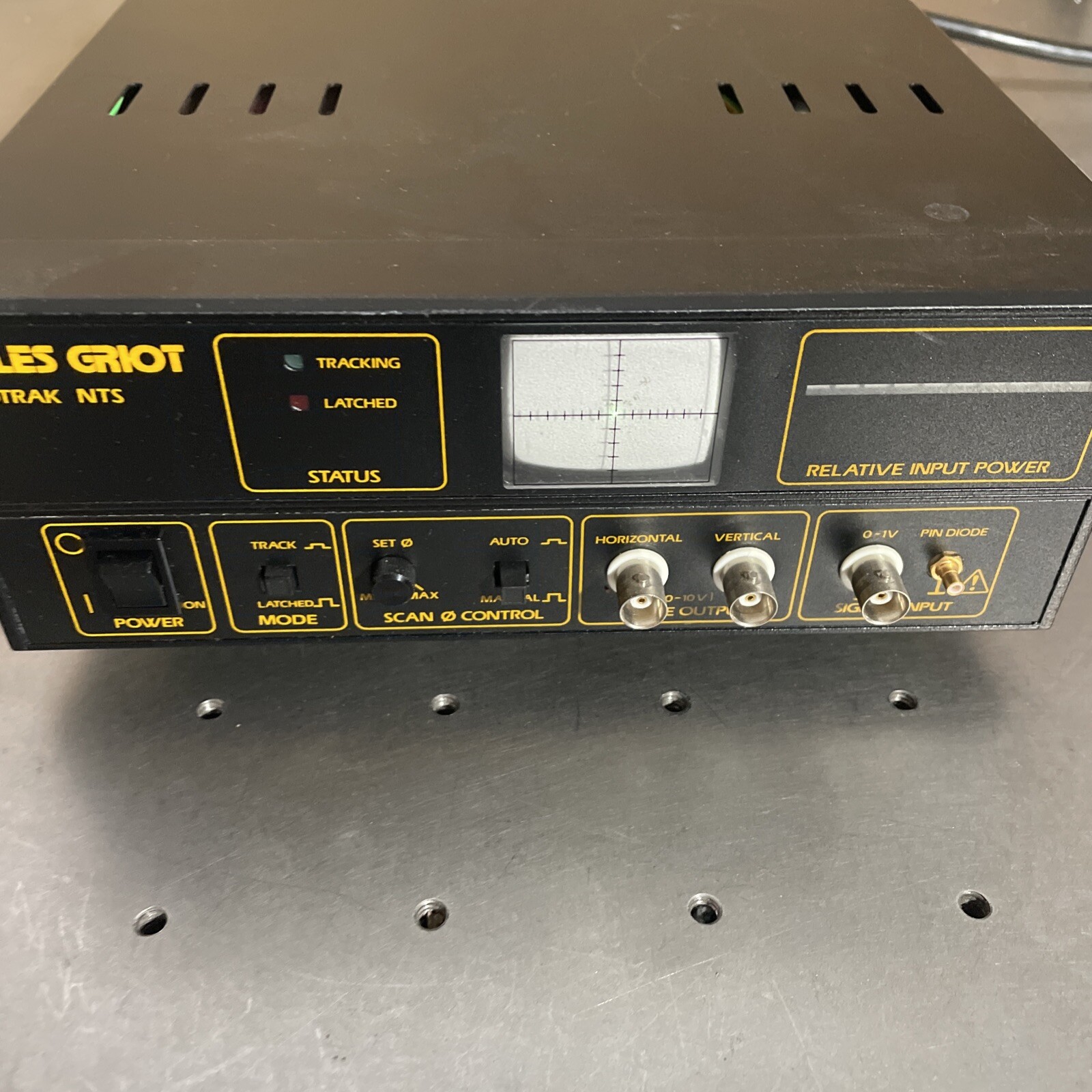 Melles Griot Nanotrak Optic Alignment Stage Controller System 17NTS001
