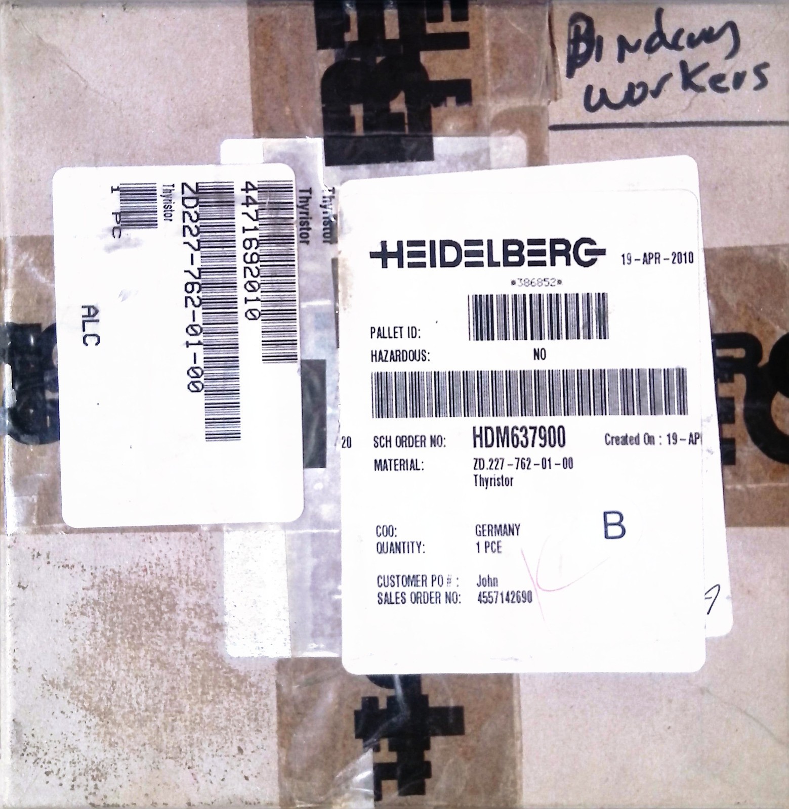 HEIDELBERG ZD.227.762.01.00 DRIVE MODULE 5 AMP 0.55 KW