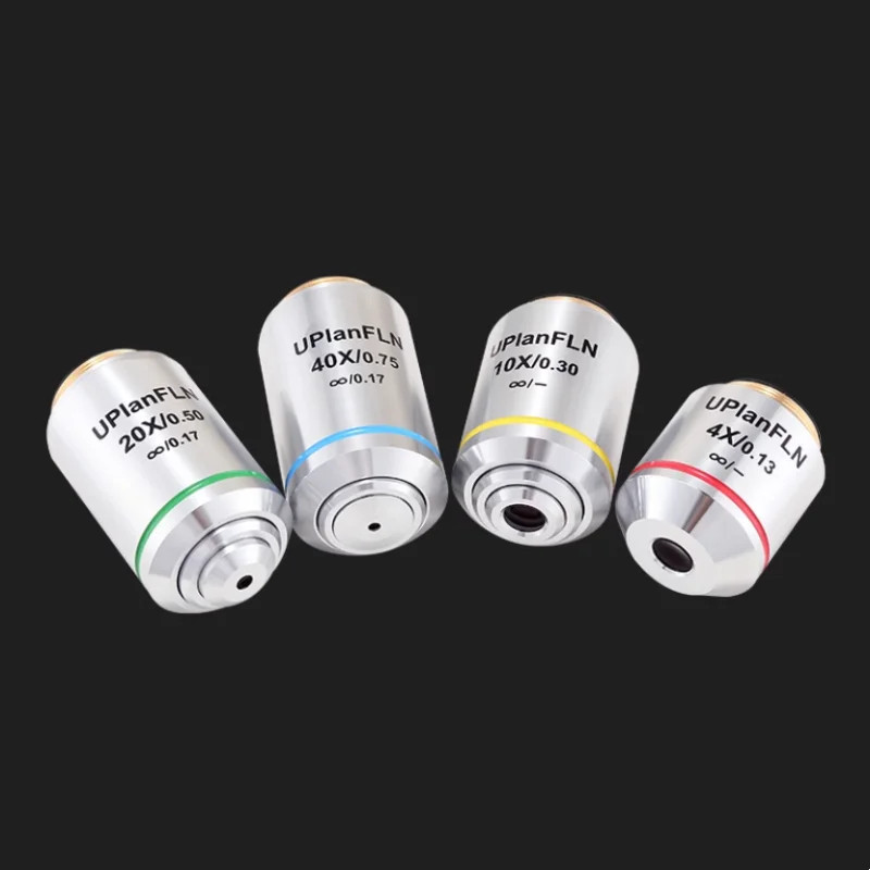 UPlanFLN Semi Apochromatic Infinity Fluorescence Objective Lens 4X-100X