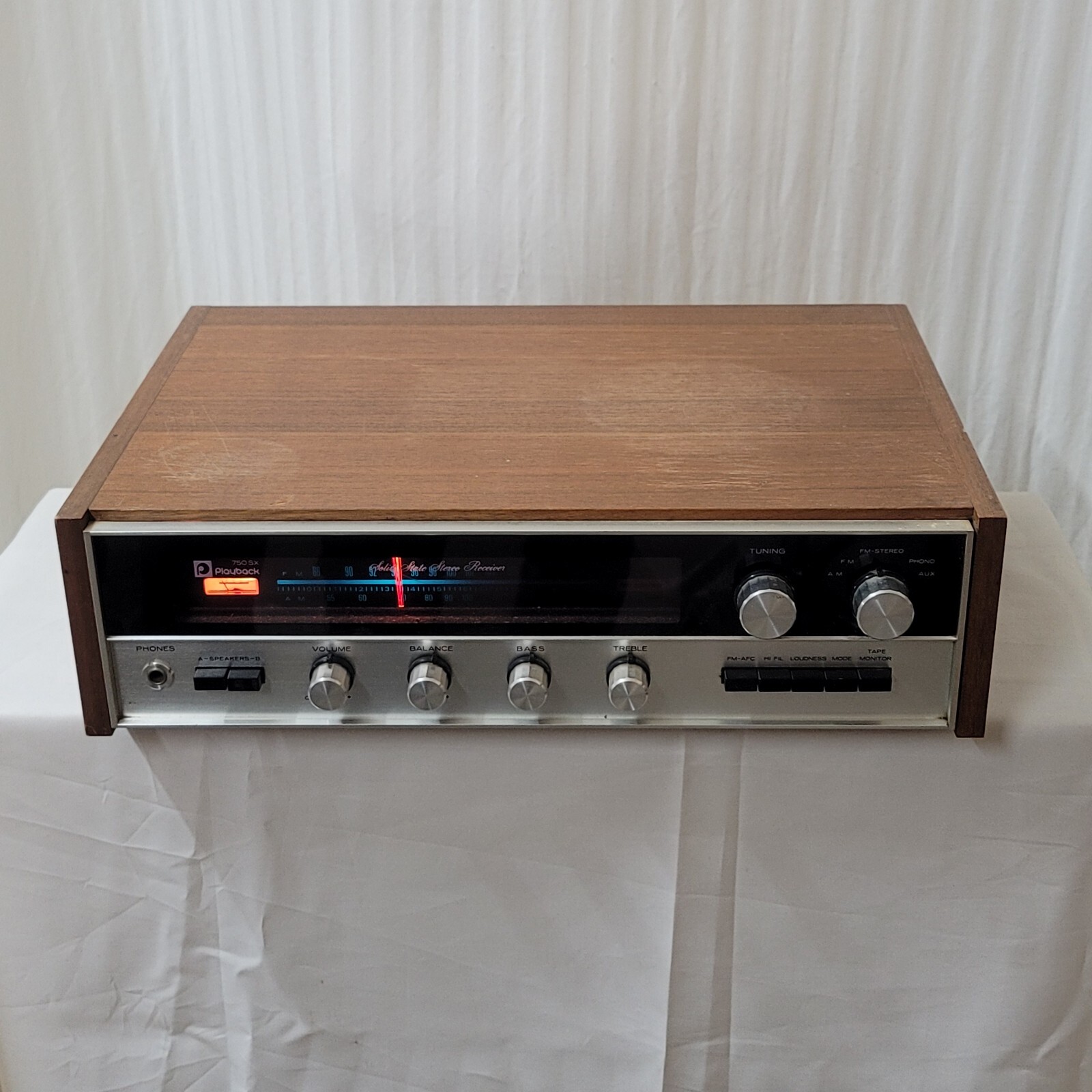 PlayBack 750sx Solid State Stereo Receiver VINTAGE