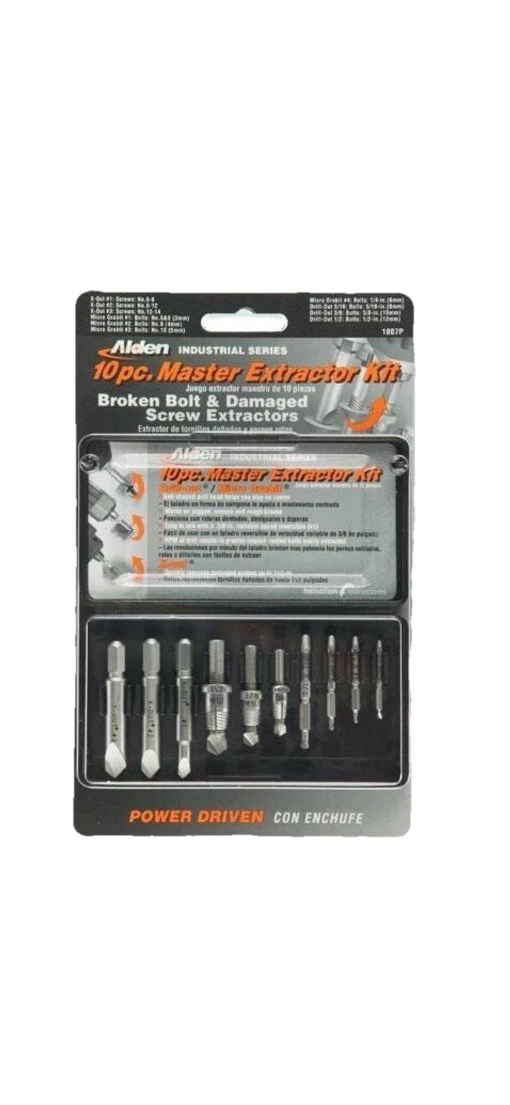 Alden Master Extractor Set 1007p