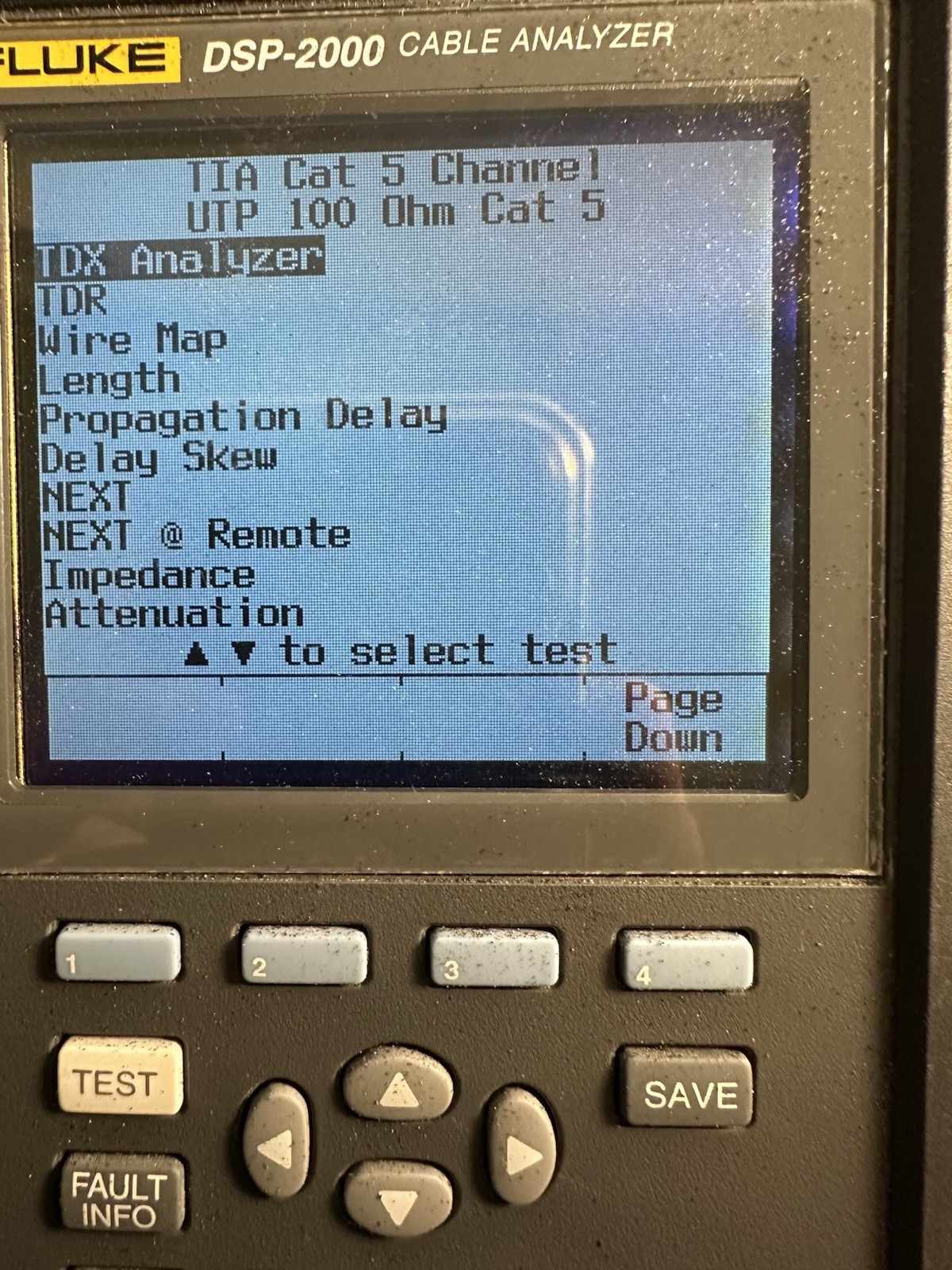 Fluke DSP-2000 Digital LAN Cable Analyzer & DSP-2000SR Smart Remote (read Desc)