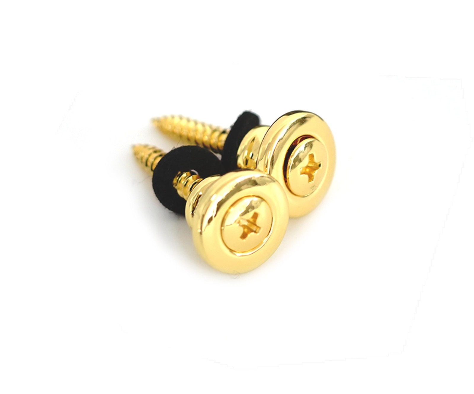 Guyker Strap Locks Buttons, (1 Pair) Zinc Alloy Security Straplock Quick Rele...