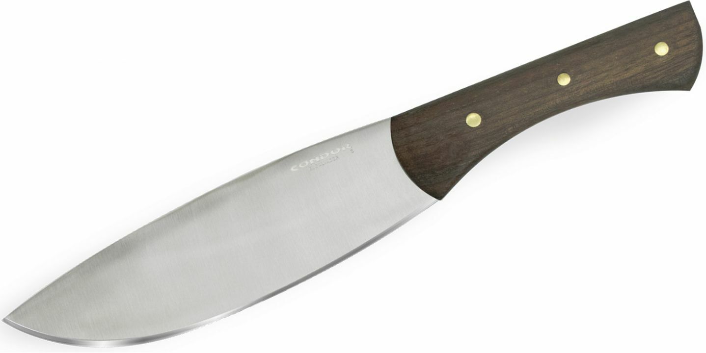 Condor Knulujulu 6.67" 440C Stainless Steel Walnut Wood Handles 65003 NEW