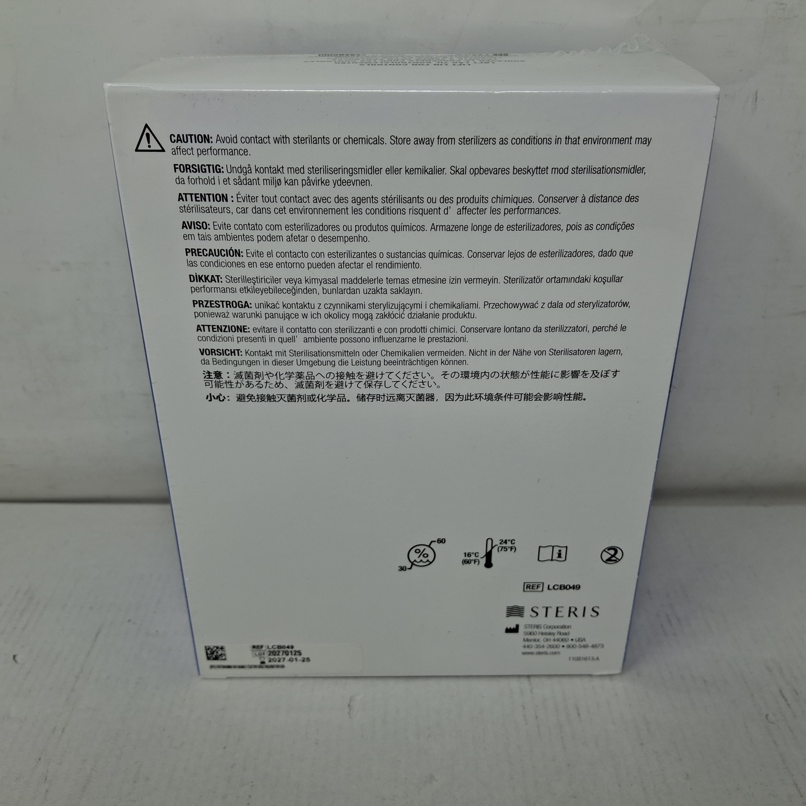 Steris LCB049 Steam Process Challenge Device