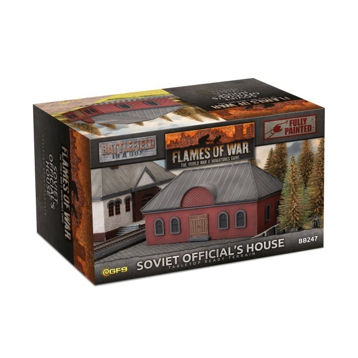 Battlefield in a Box BB247 Prepainted 15mm Soviet Official's House