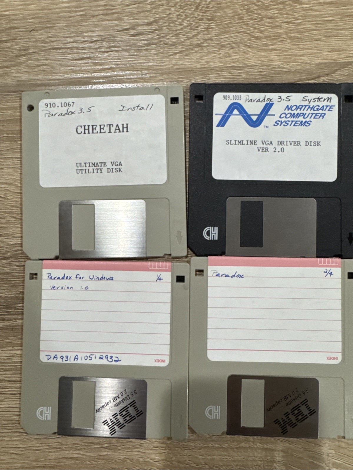Borland Paradox 5.0 Relational Database Software For Windows