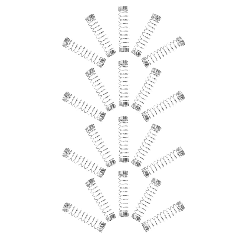 50 Pcs Small Compression Springs Metal Ball Point Pen for Refill
