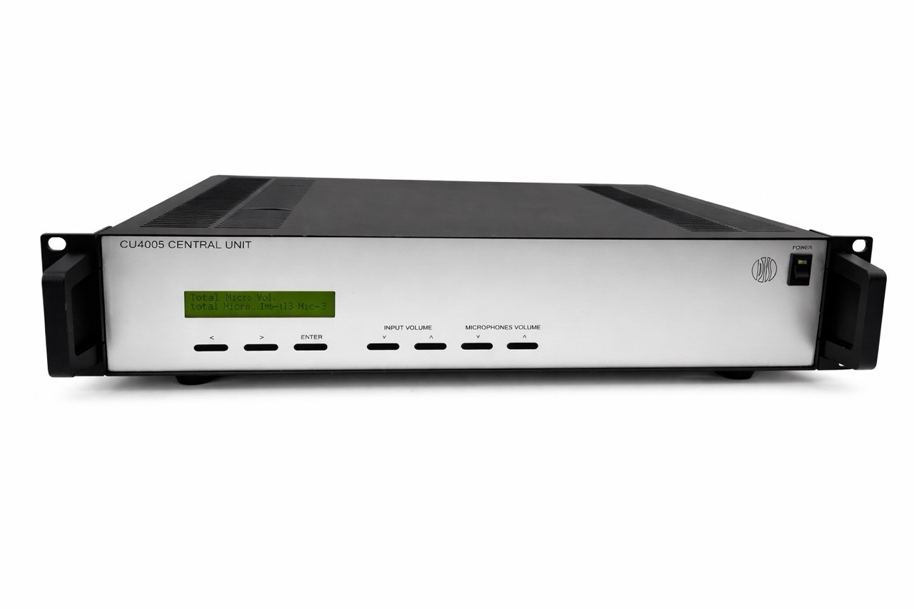 Danish DIS CU4005 Central Unit Conference System Interpretation Audio Control