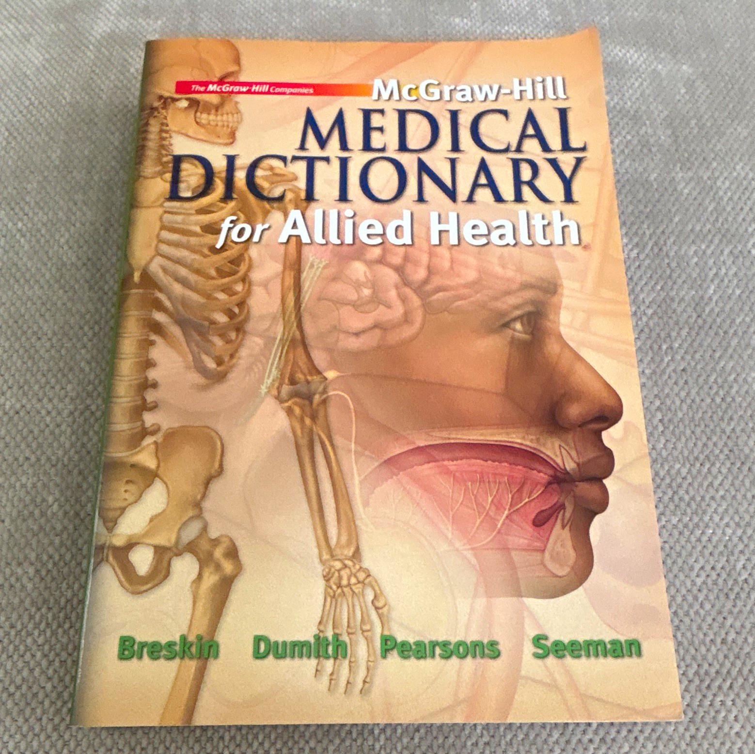 McGraw-Hill Medical Dictionary for Allied Health Paperback 2005 Student CD-ROM