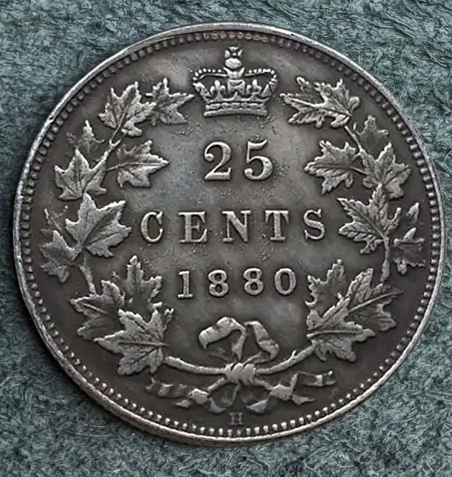 1880 Canada 25 Cents