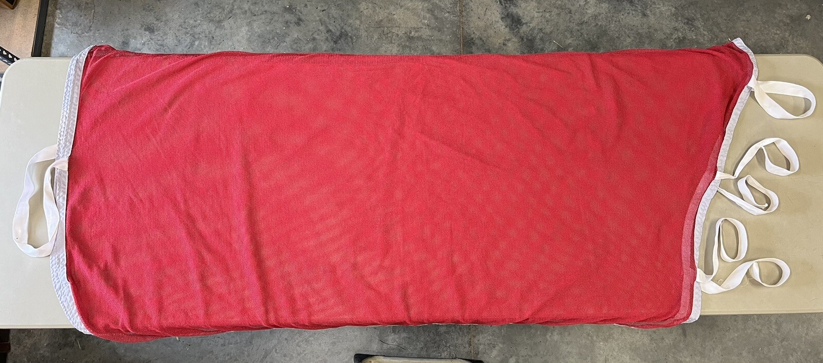 84” Mesh Cooler Red