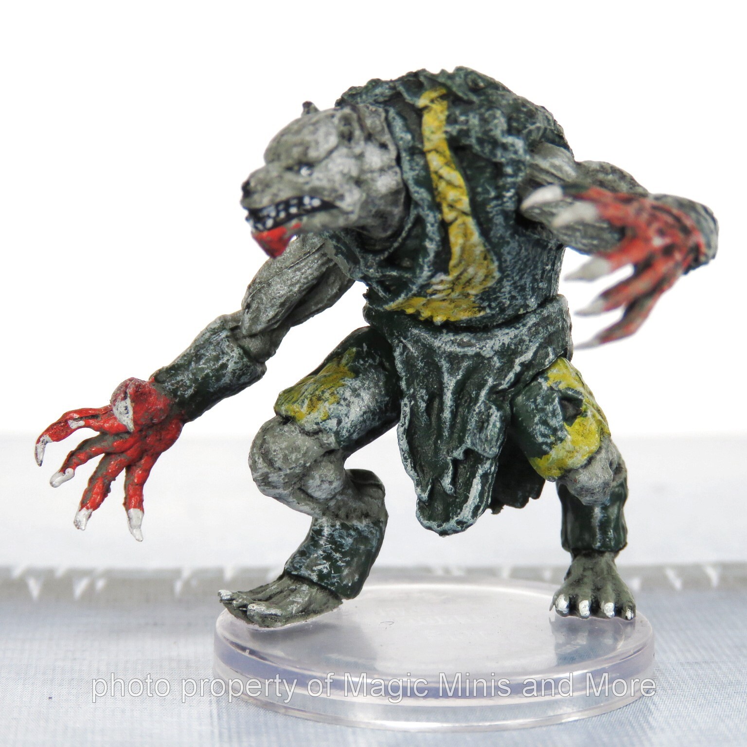 Snowbound ~ GNOLL FANG OF YEENOGHU #19 Icons of the Realm D&D miniature werewolf