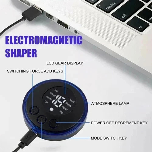 Portable Mini Electric EMS Neck Back Massager Cervical Massage Patch Stimulator