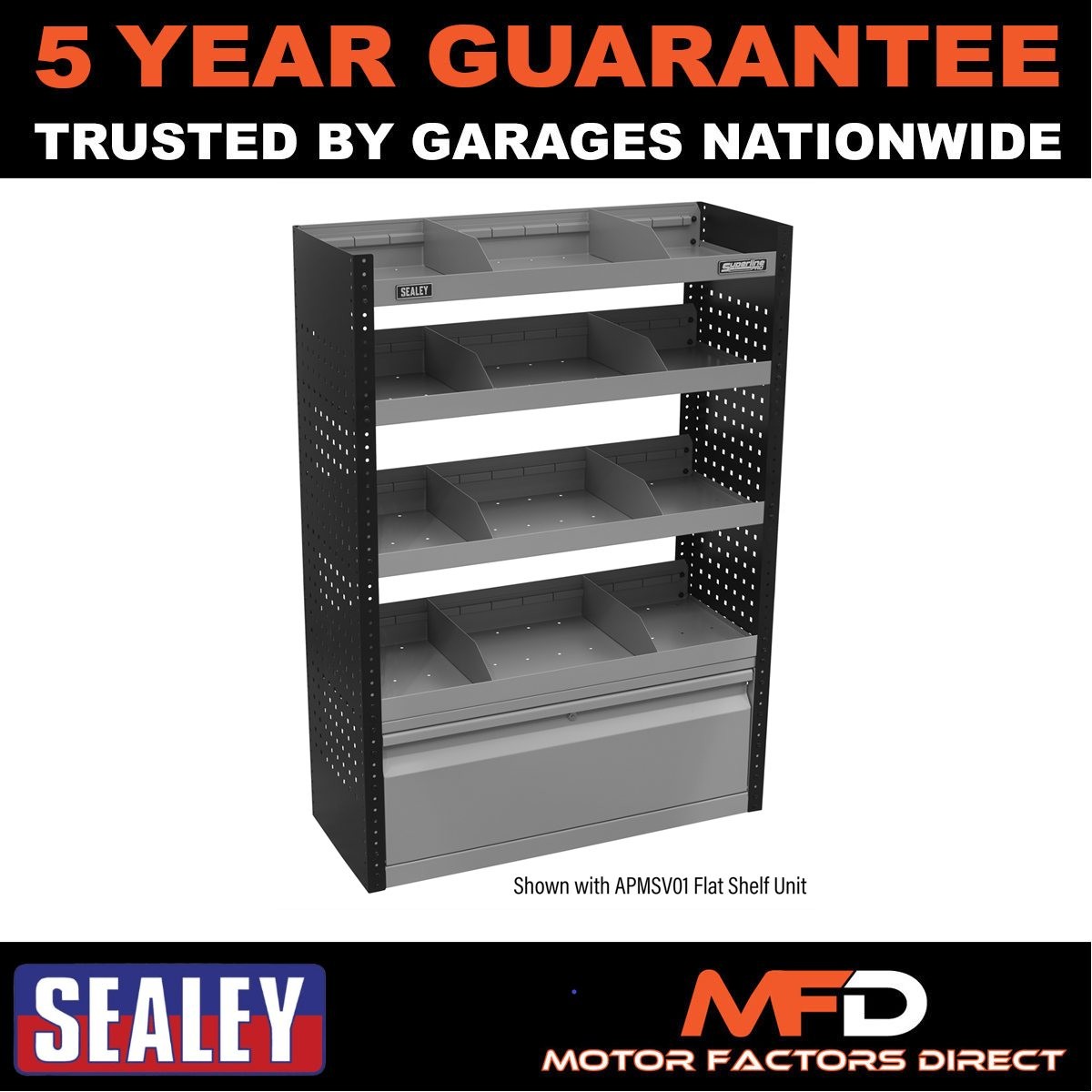 Sealey Superline PRO� Modular Lockable Storage Door 845mm APMSV03