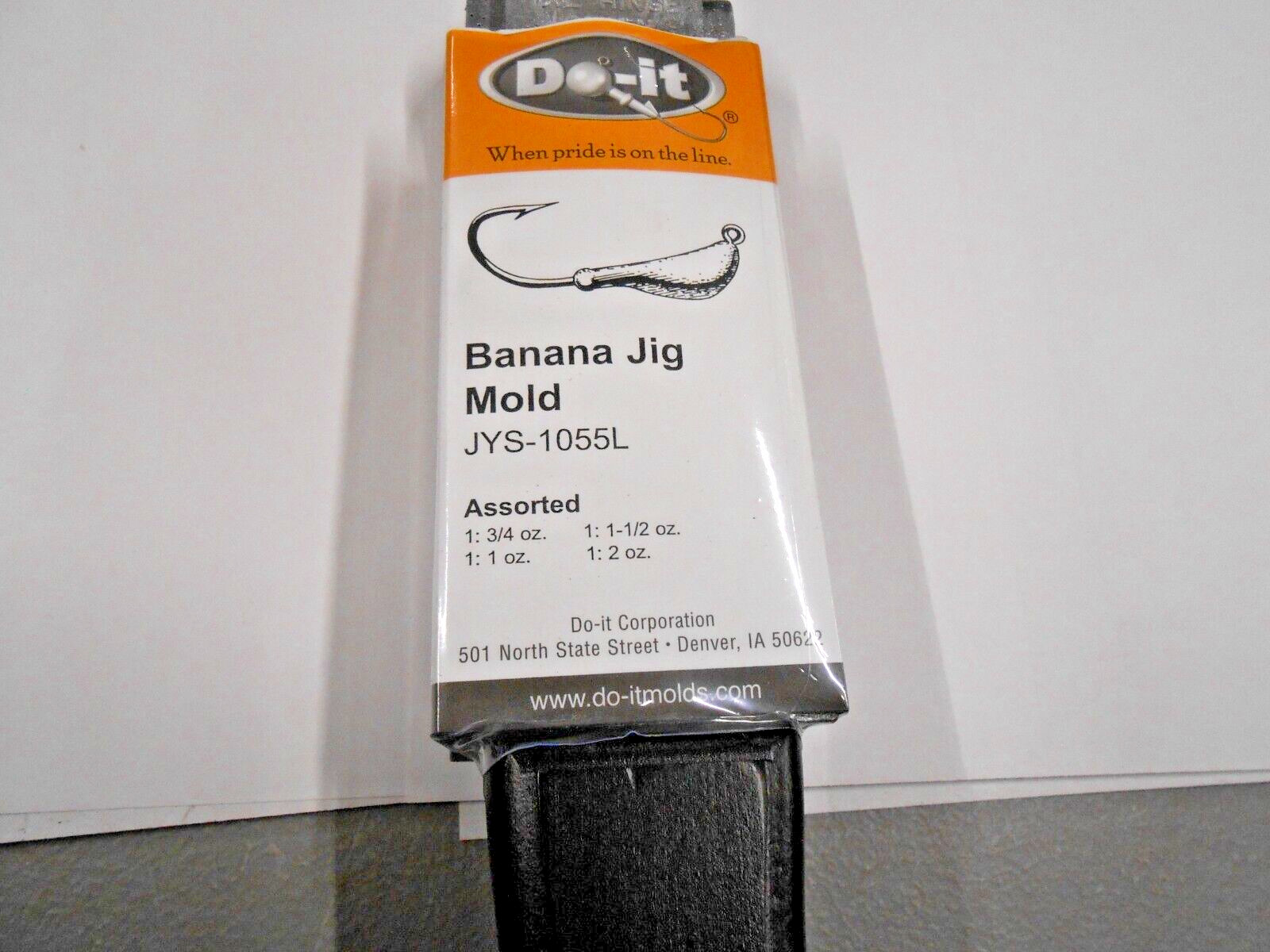 1055 DO-IT Banana Head Jig Mold 3/4 - 2 oz