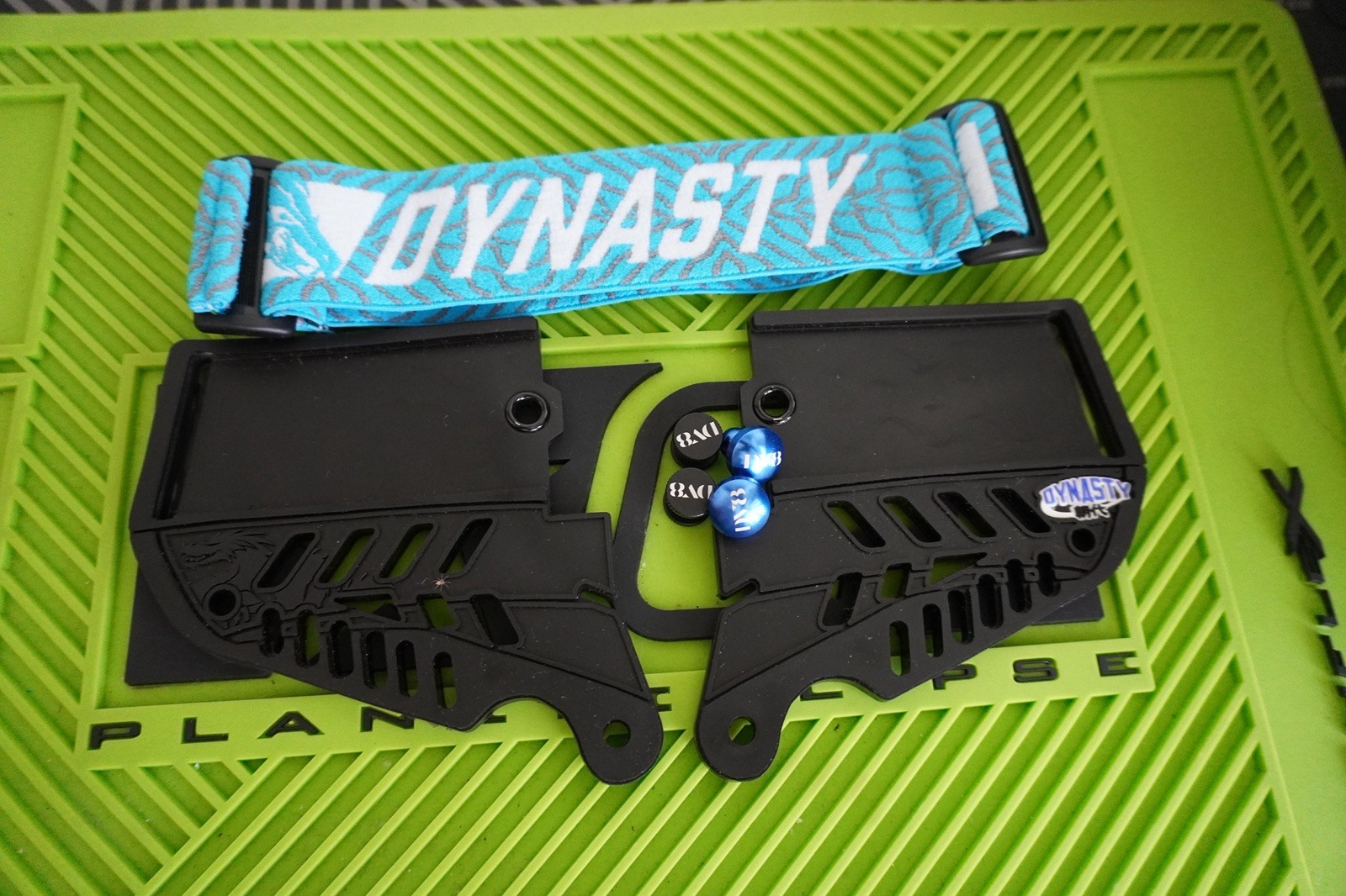 JT Proflex Paintball DV8 Dynasty Parts, Strap, Soft Ears, and Plugs