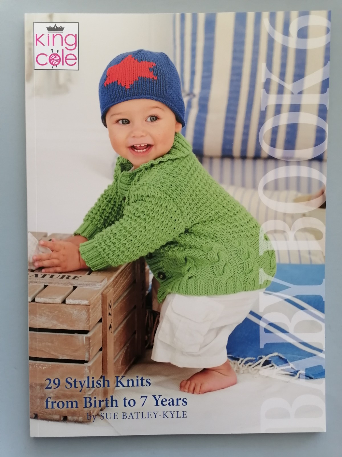 BABY BOOK 6, Knitting Pattern Book, 29 Designs, Birth-7yrs - KING COLE 64pg