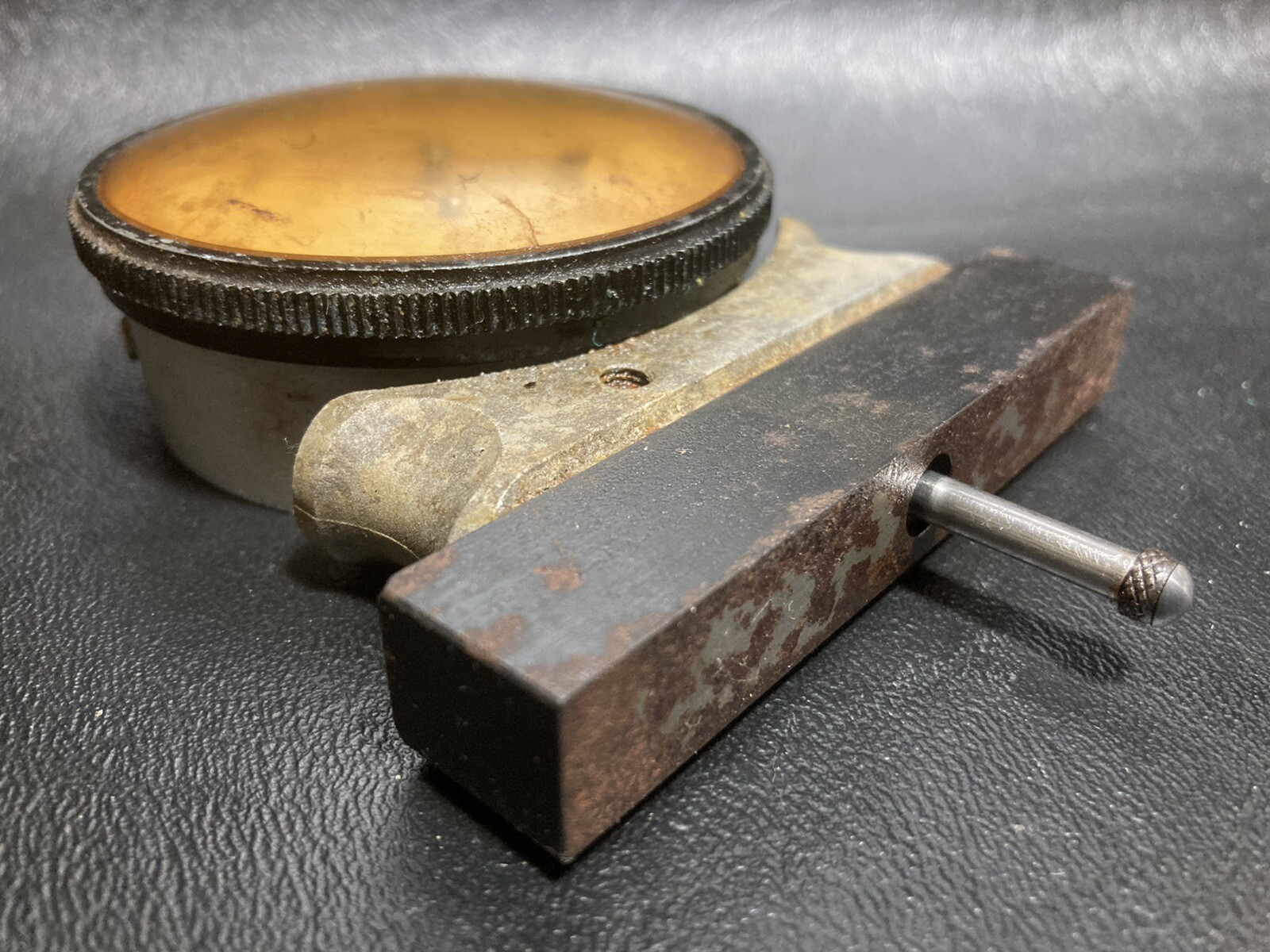 Large Starrett 655-341 Dial Indicator 1.000" range