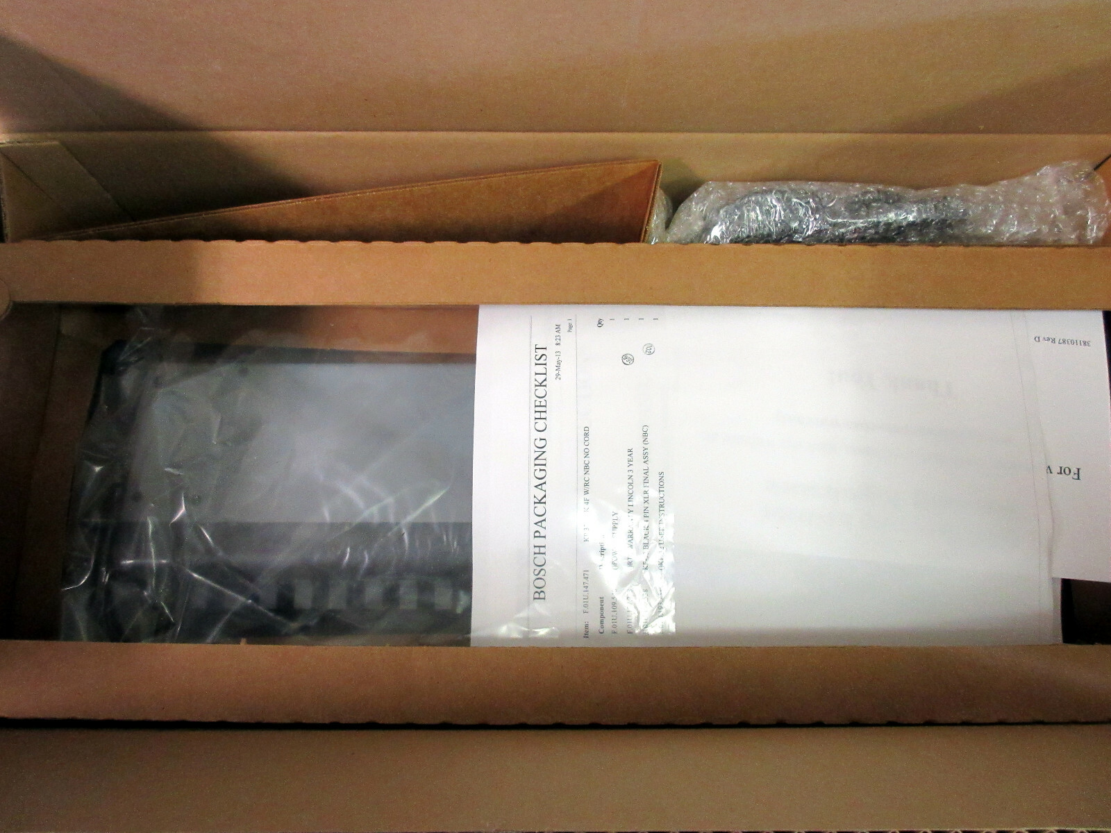 RTS KP-32 Keypanel Intercom Panel BLK 4F RC Green Lens NBC In Box Warranty