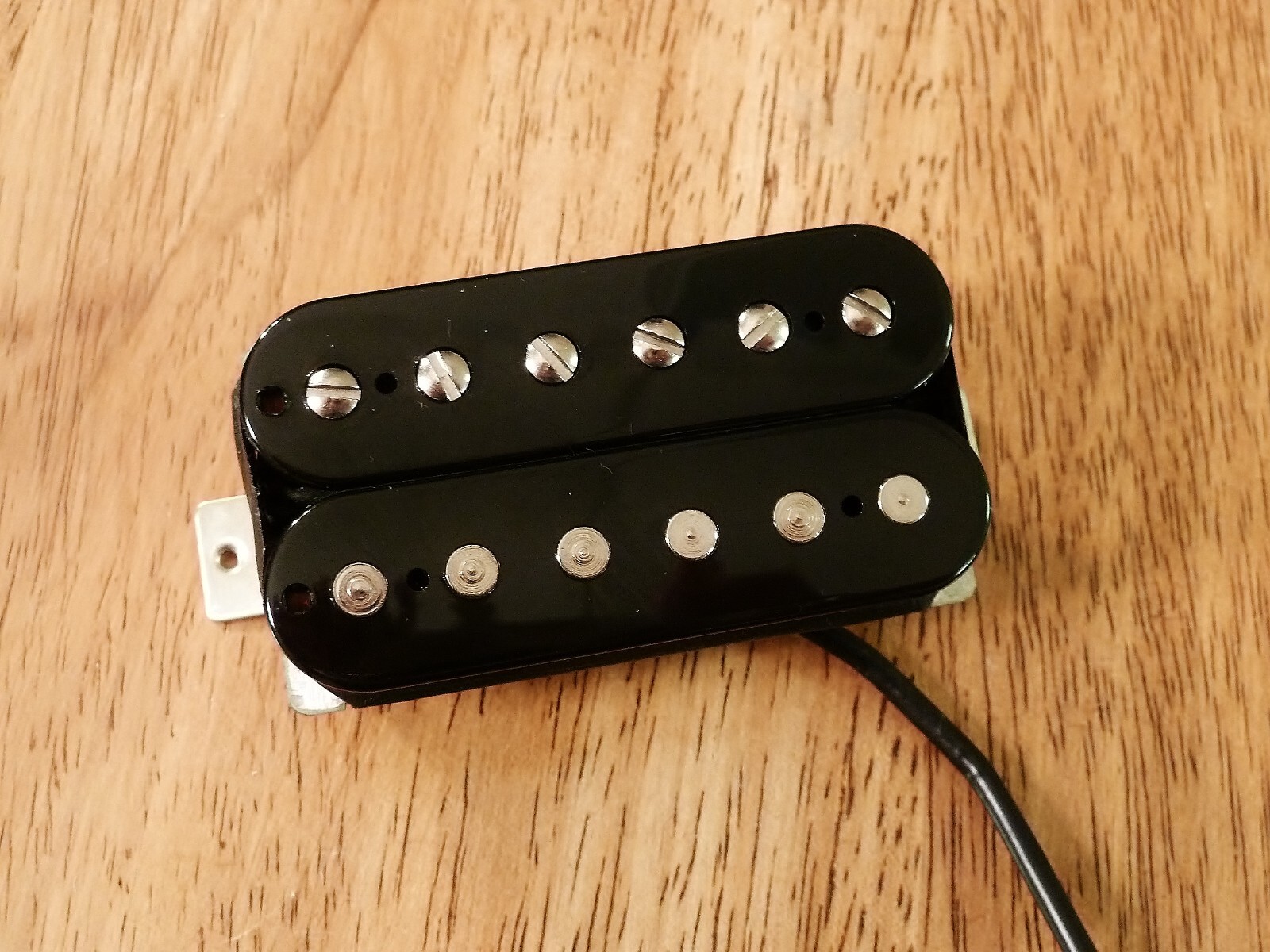 THE UNDERWOUND "CUSTOM" HUMBUCKER BLACK ALNICO 3 HISTORIC VINTAGE TONE FOUR WIRE