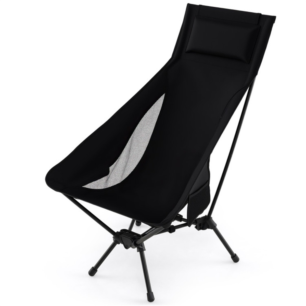 Versatile Folding Camping Chair - Rustproof Aluminum Poles (0.63" Thick), Fits H
