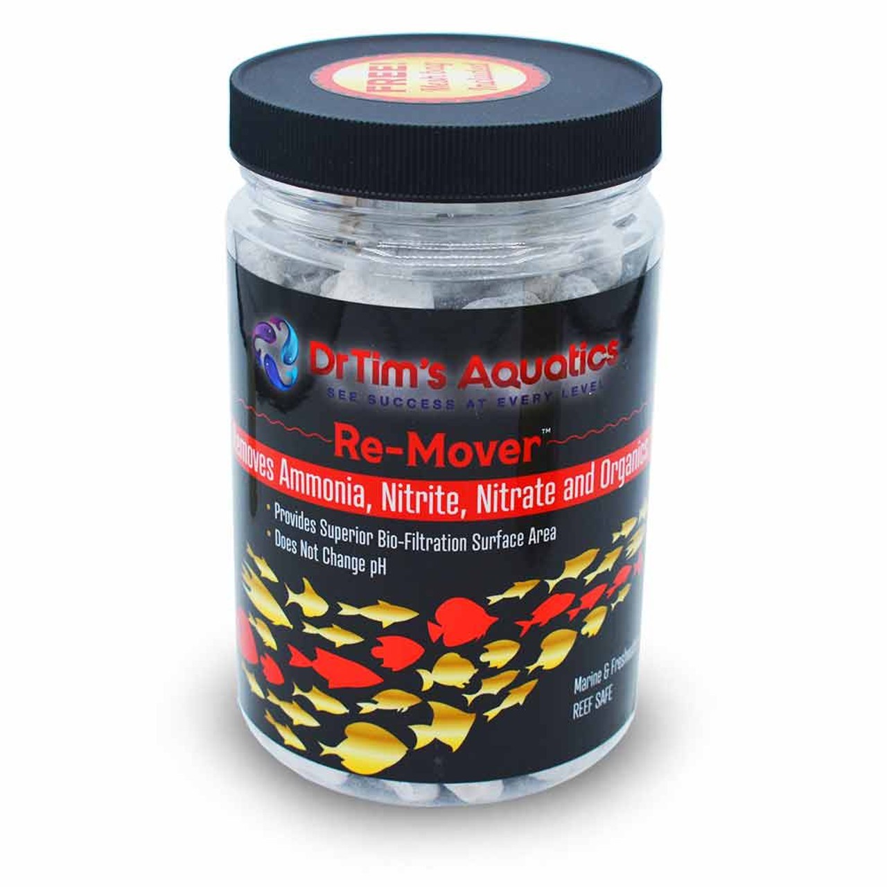 Dr Tims Aquatics Re-Mover of Ammonia and Nitrite 32 oz Treats 60-100 gallons