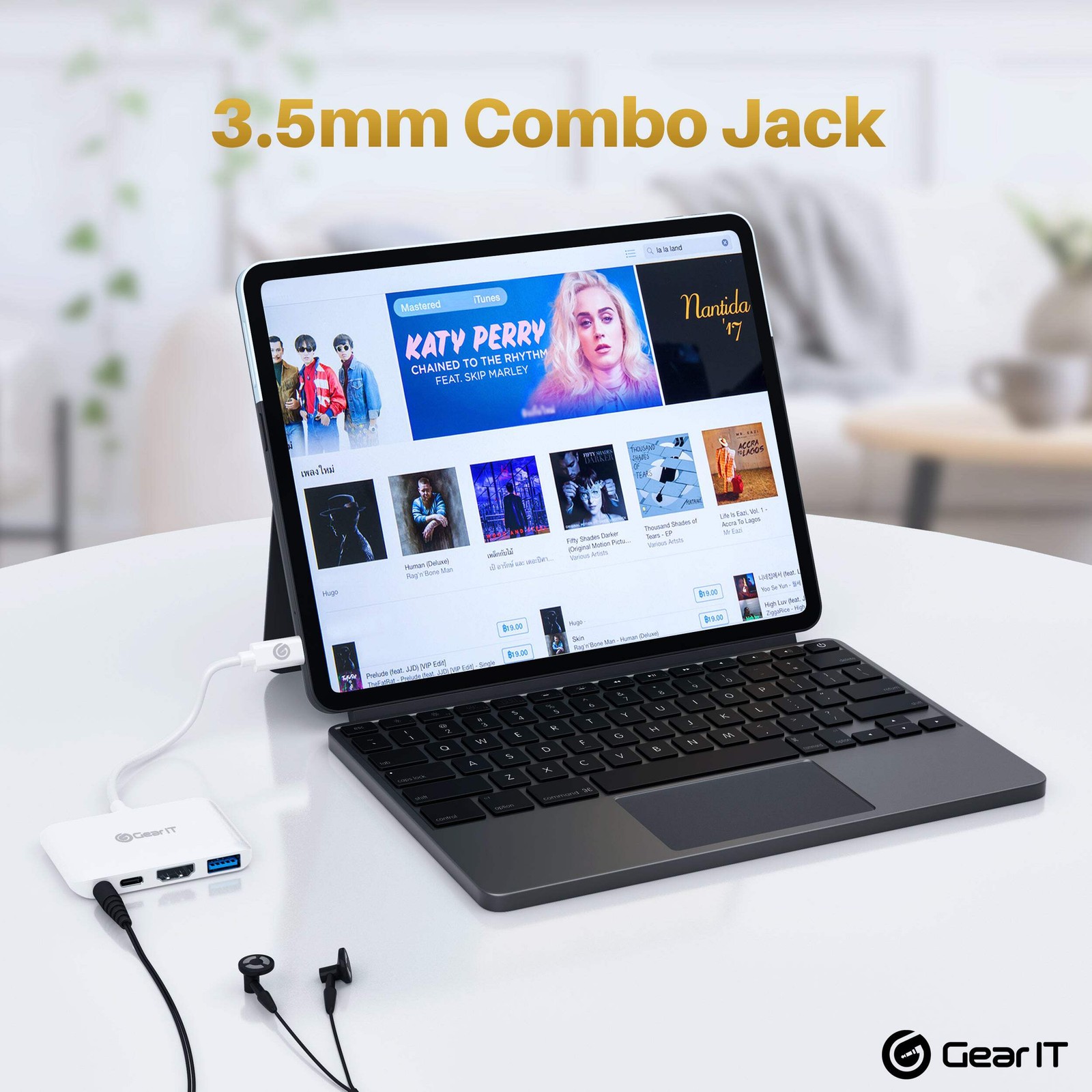 USB C Type-C to 4K HDMI Adapter 100W PD Passthrough, Thunderbolt 3/4 Compatible