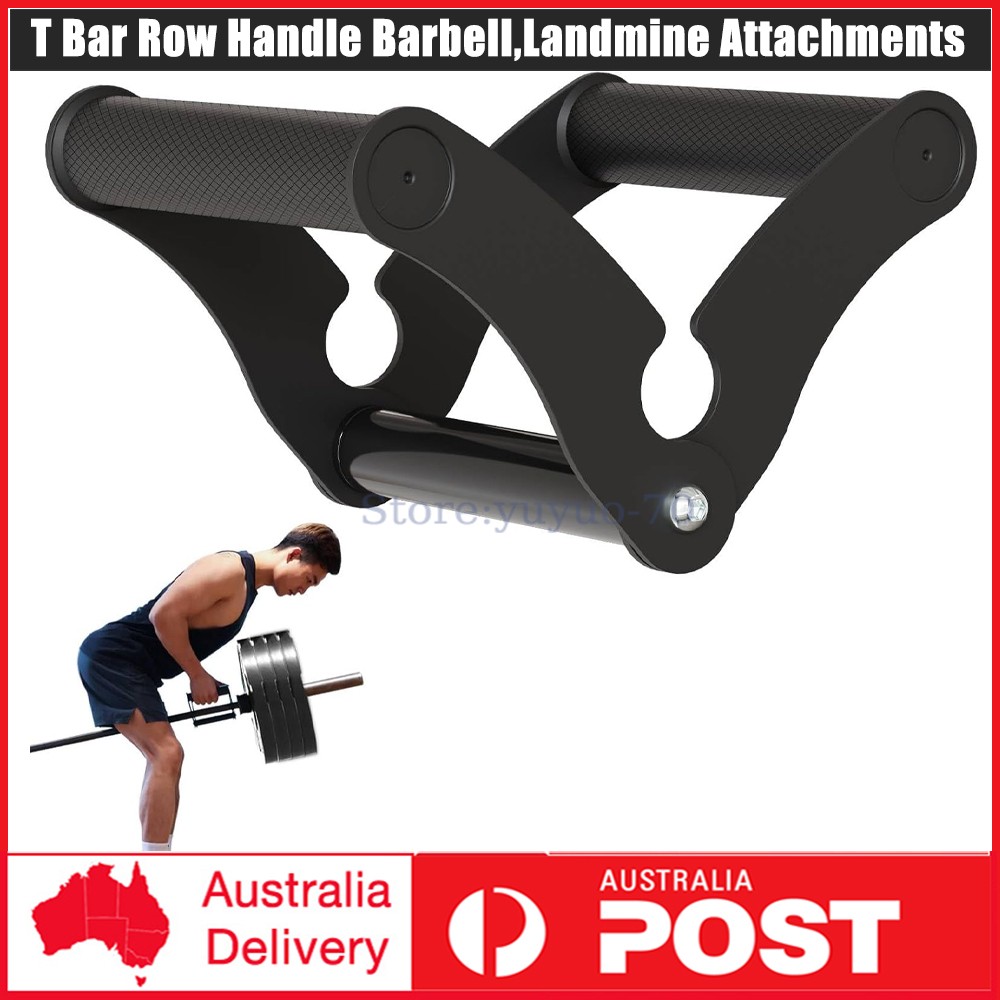 Portable Landmine Handle,T Bar Row Handle Barbell,Landmine Attachments for Rack