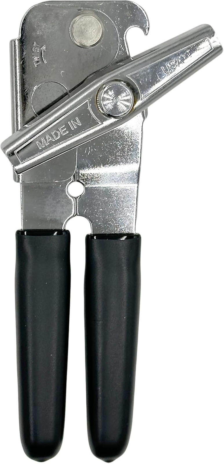 Easytwist Heavy-Duty Manual Swing Away Can Opener with Carbon Steel Cutting Blad