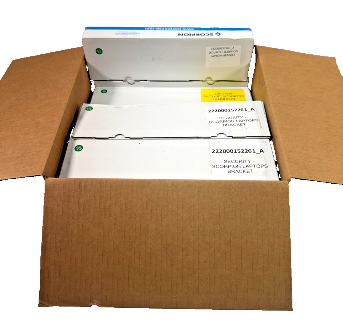 (QTY. 20) Scorpion Universal Laptop Security Bracket 522138-BP Walmart Fit NEW