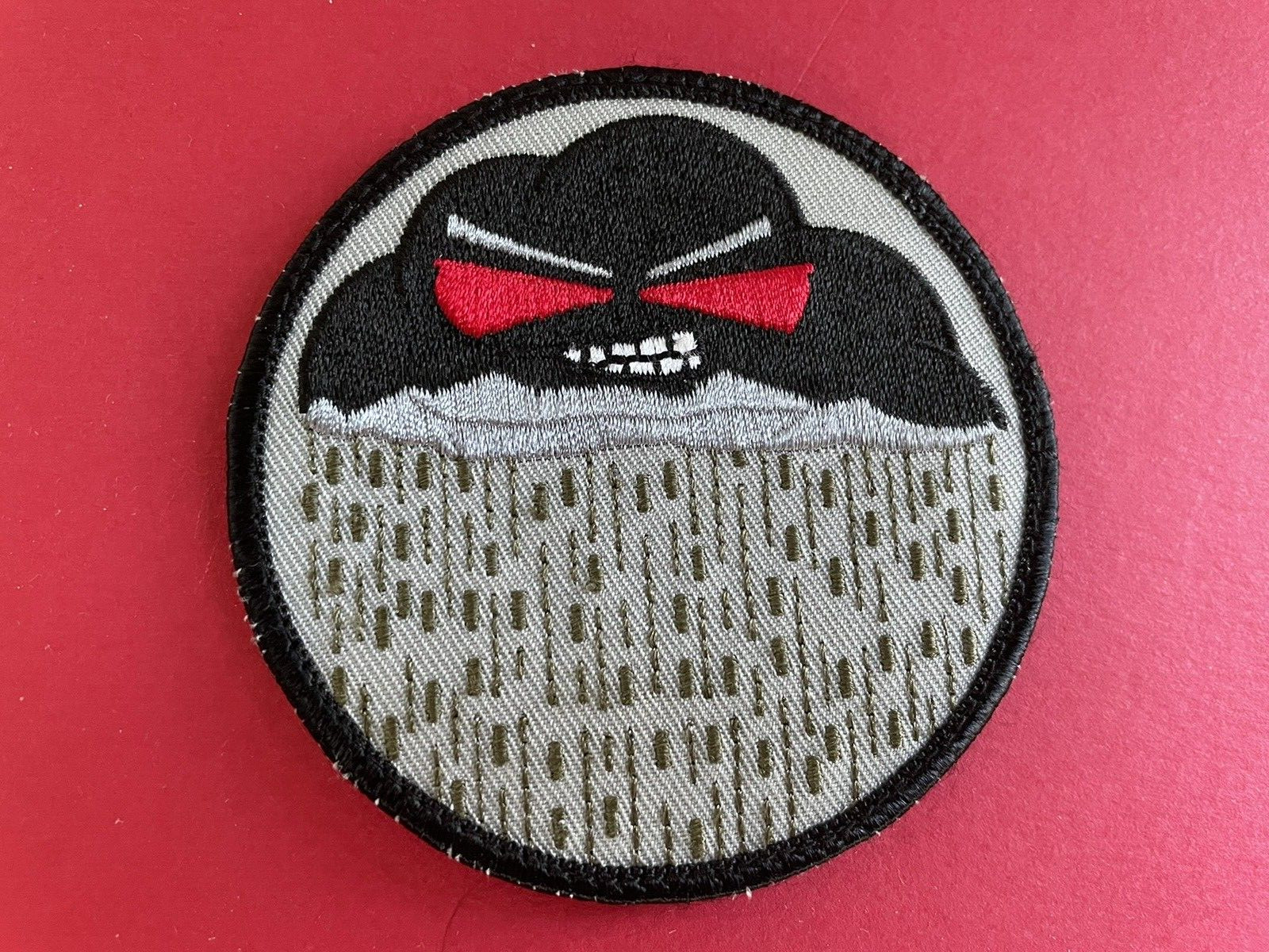 Unknown OIF US Navy Patrol Squadron Crew Estate patch Morale Angry Rain Cloud