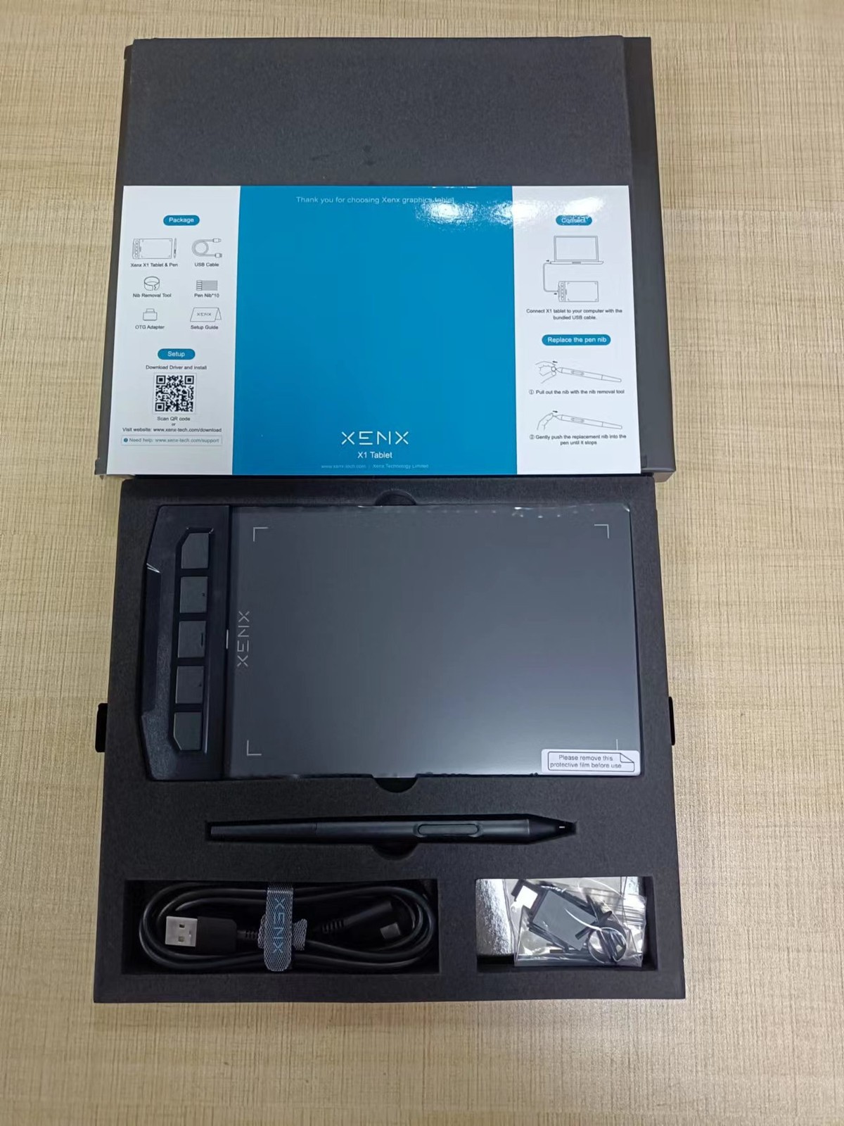 X1-640 Sensitive Graphics Tablet Phone, Computer, Writing Drawing Tablet