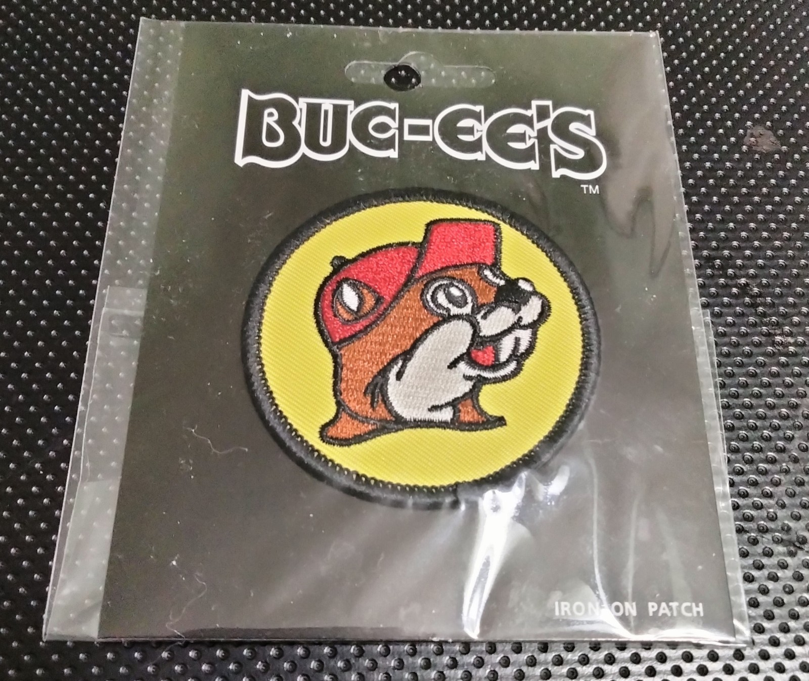 Buc-ee’s Beaver Logo Embroidered Iron-On Patch Souvenir Gift DIY Collectible