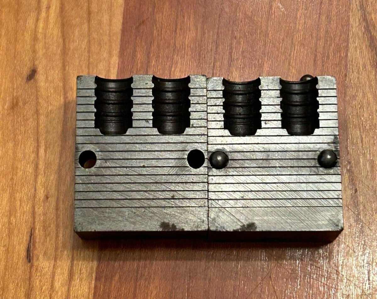 LYMAN 358-91 DOUBLE CAVITY BULLET MOLD MOULD VINTAGE