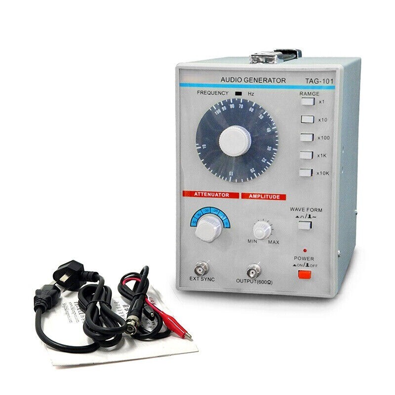 TAG-101 Low Frequency Audio Signal Generator Signal Source 10Hz-1MHz 110/220V