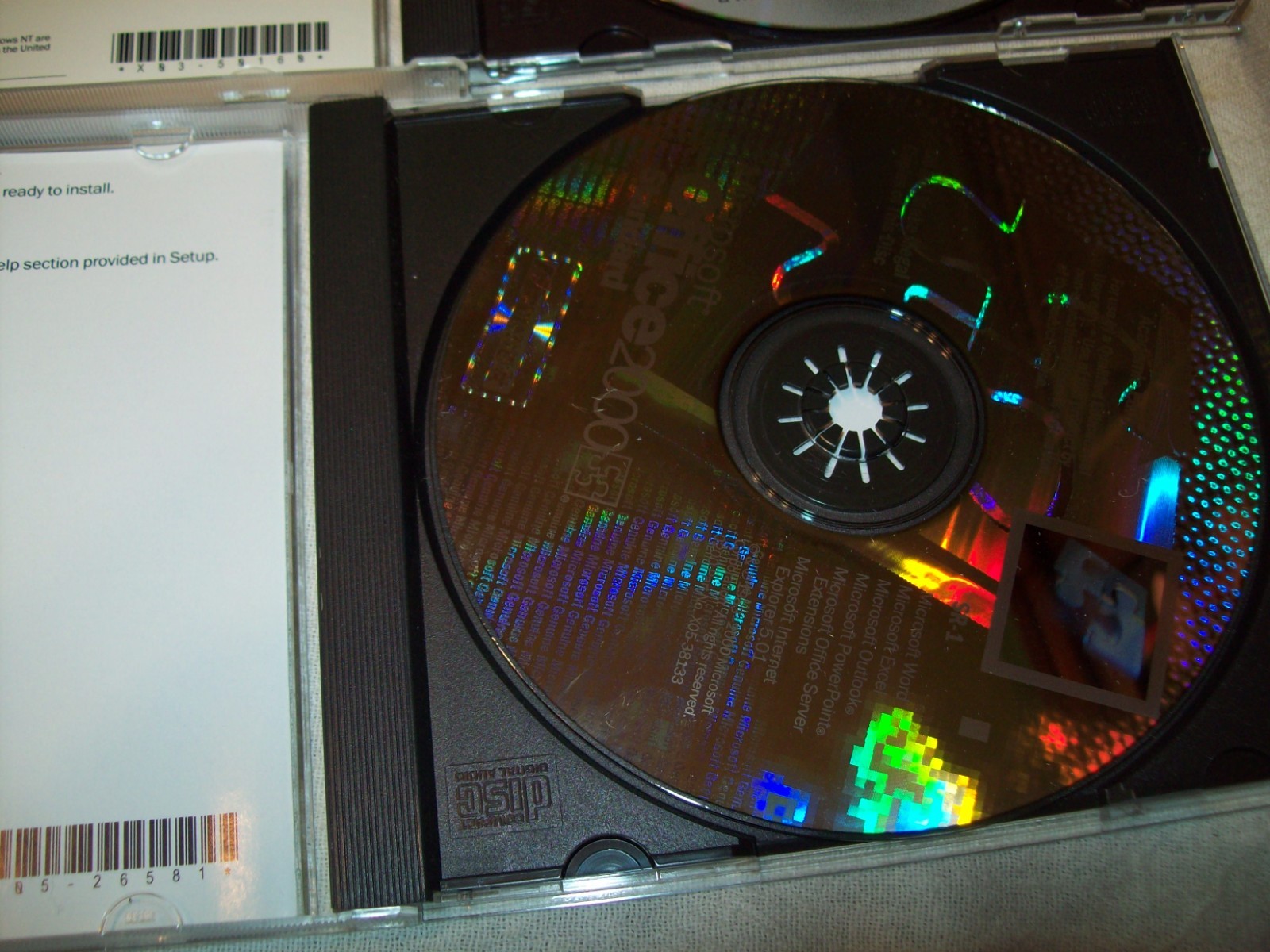 Vintage Microsoft Software Office 97 Office 2000 With Product Keys