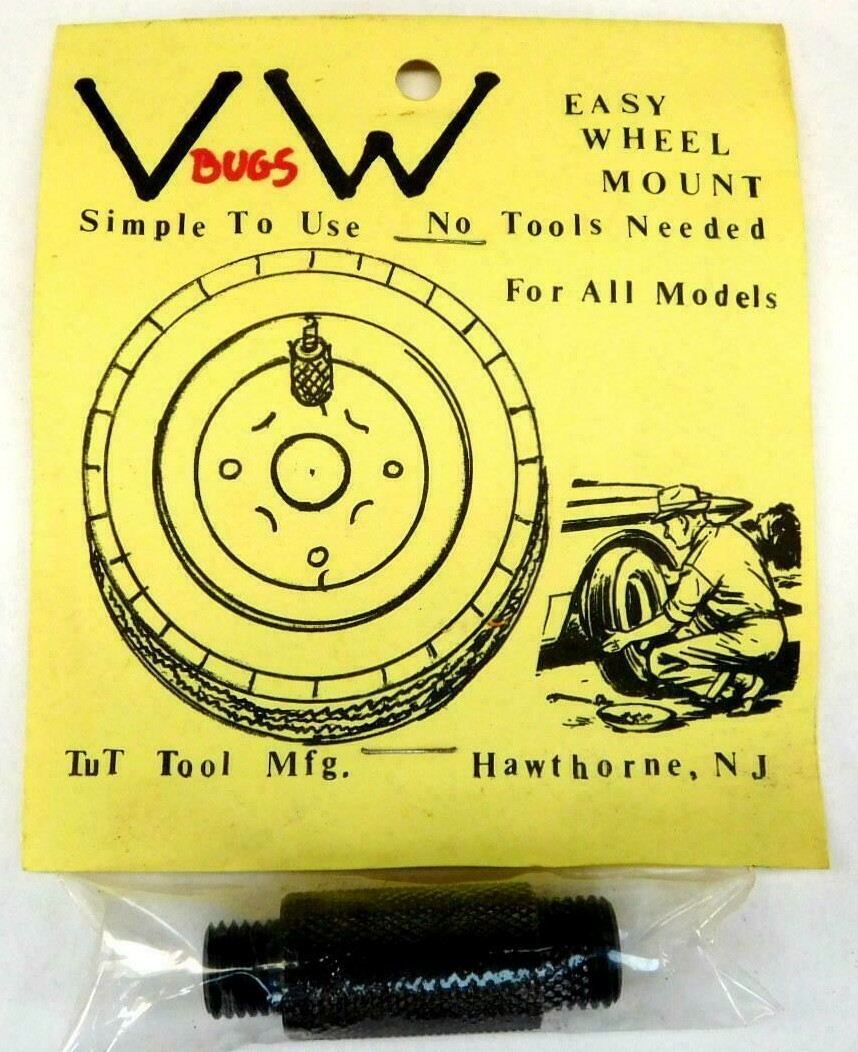 EASY WHEEL MOUNT TOOL FOR VW VOLKSWAGEN BUG FITS ALL MODELS - Vintage NOS