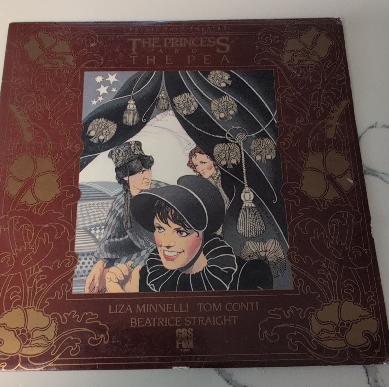 CBS Fox Video The Princess and the Pea LaserDisc Liza Minnelli Family