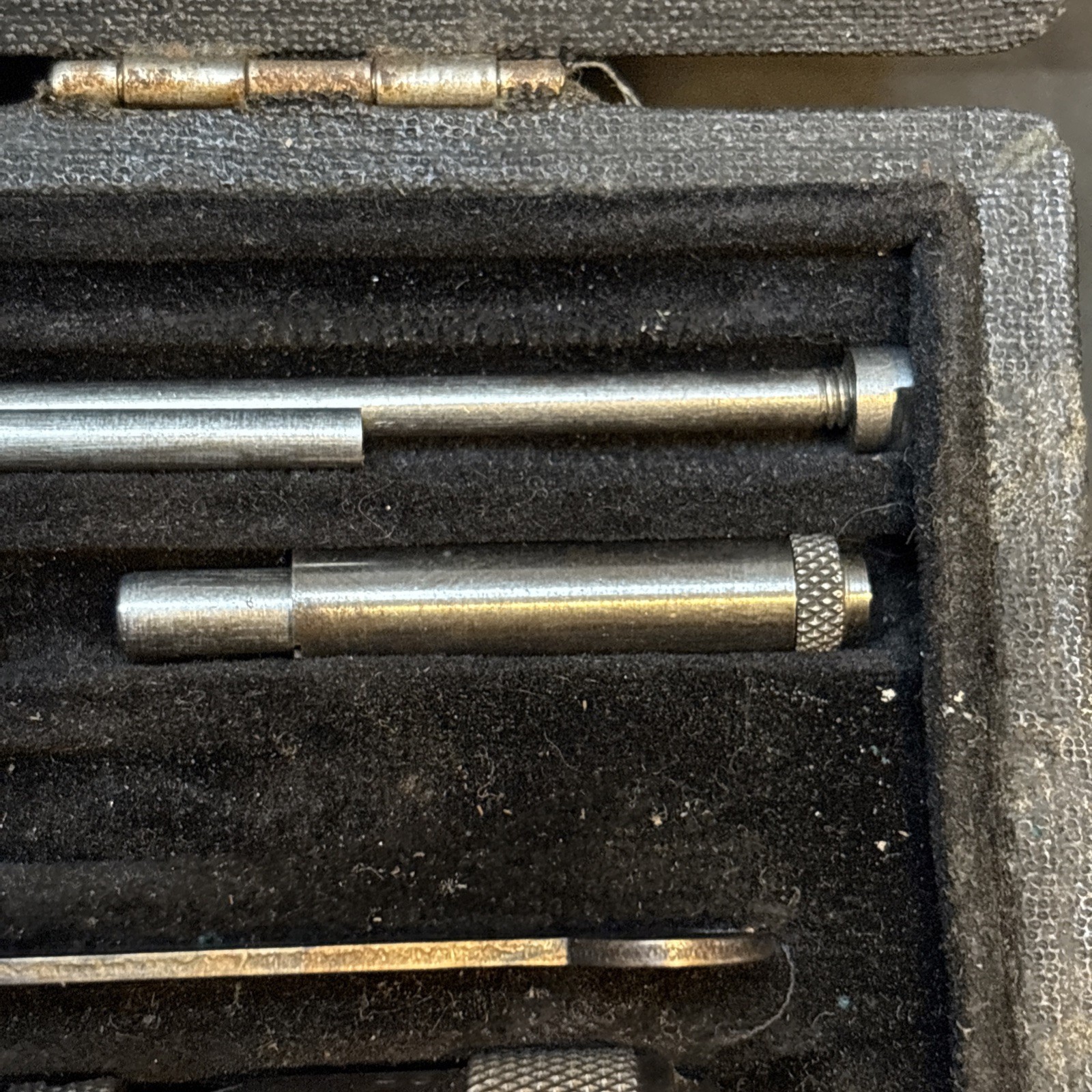 Millers Falls No. 1218 Inside micrometers With Spacer In Case