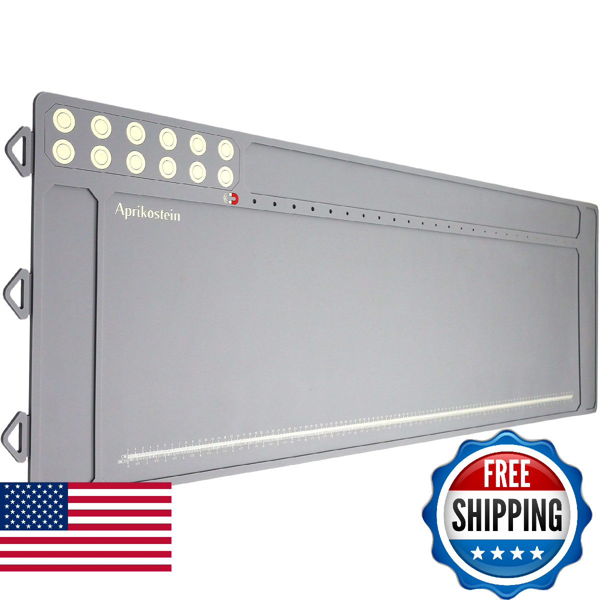 Aprikostein Gun Clean Mat Large 50.2" x 16.5" Rifle Shotgun Gunsmith Pad Magneti