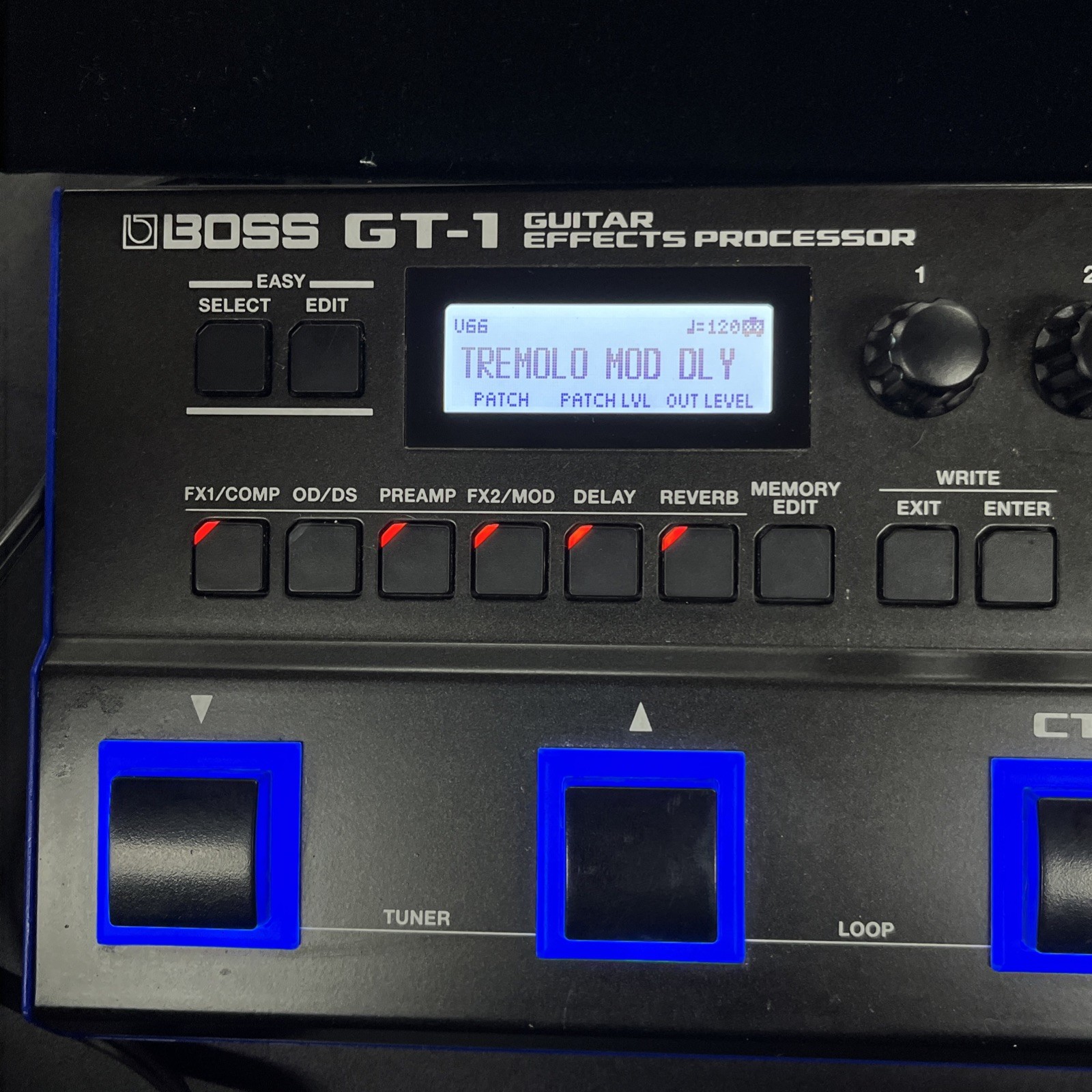 Boss GT-1 Guitar Multi-Effects Processor Pedal
