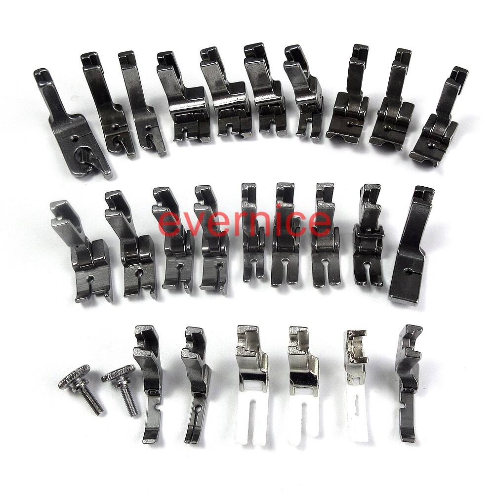 25 PRESSER FOOT SET for JUKI DDL-5550 8500 8700 9000 INDUSTRIAL SEWING MACHINE