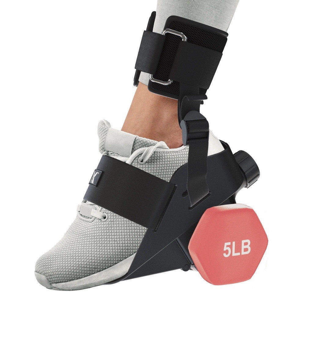 AnkleBell Leg Weights Adapter, Ankle Weights Adjustable Dumbbell Adapter, Single
