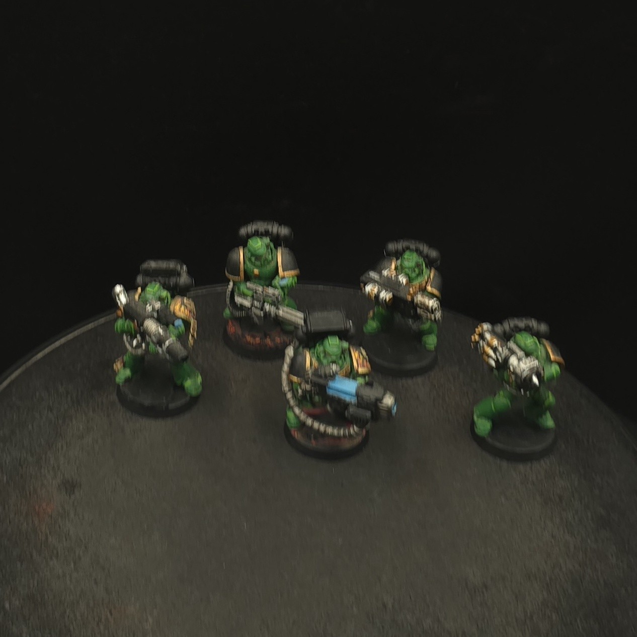 Pro Painted Warhammer 40k Salamanders Devastators ×5 Lot H Games Workshop
