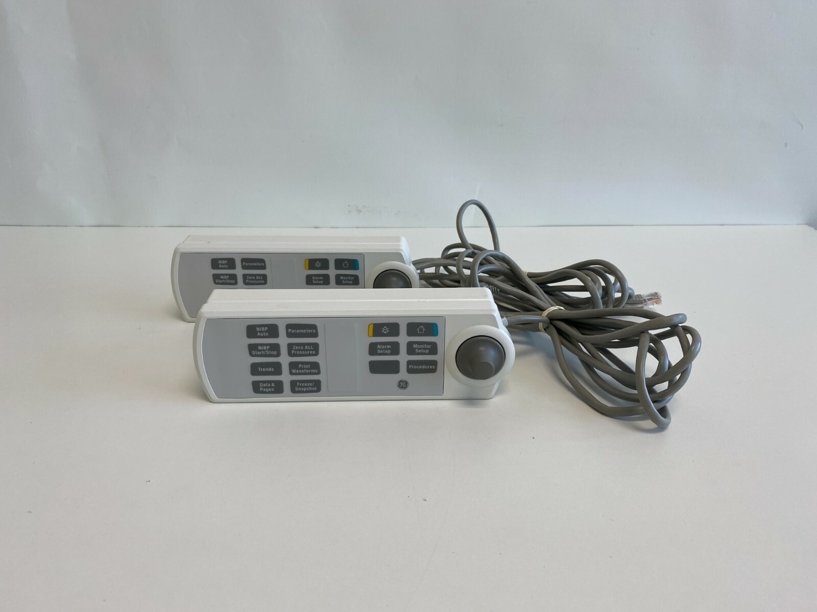 PP16:  Lot of 2 GE Solar 8000M-8000I Adult Patient Monitor Remote Control Keypad