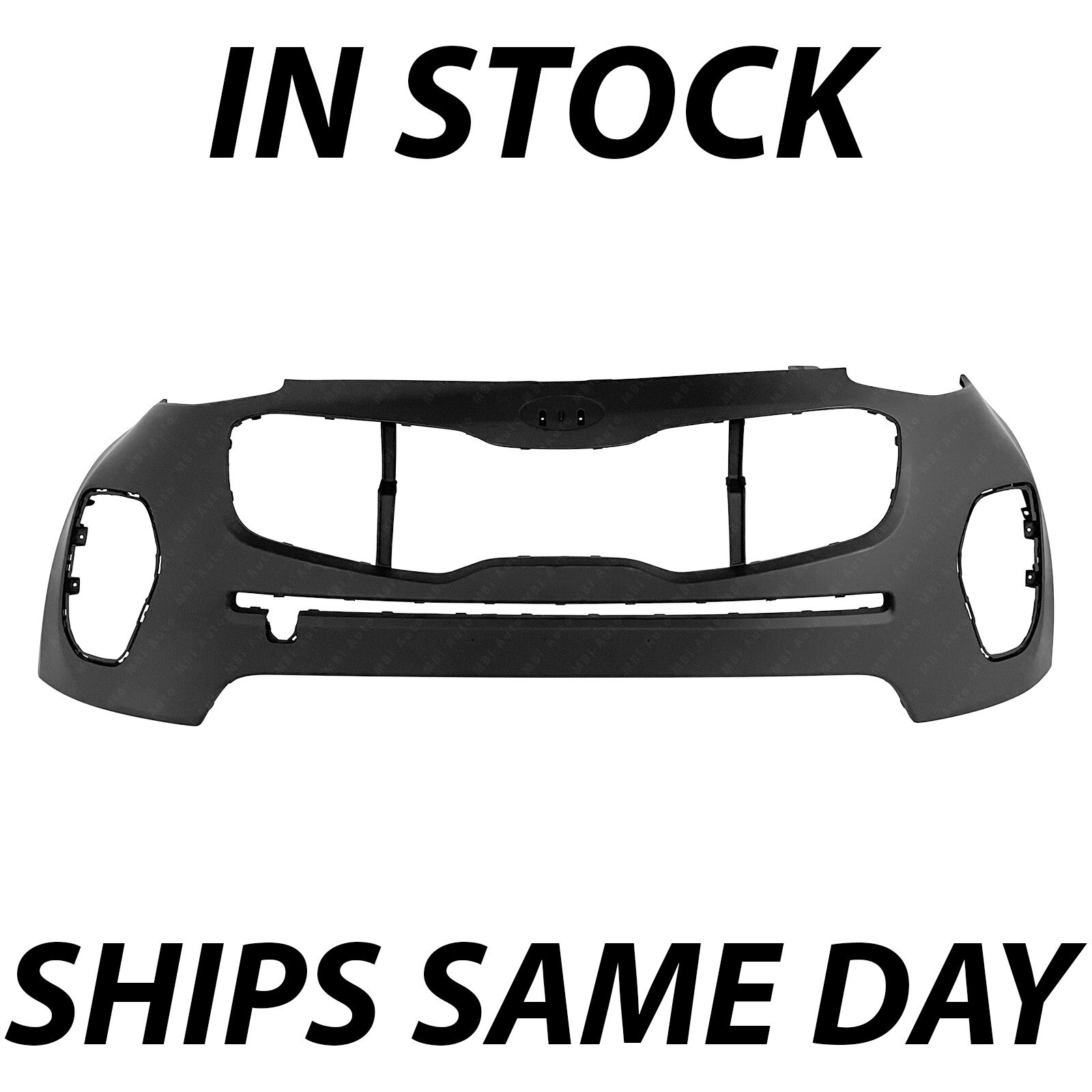 NEW Primered - Front Bumper Cover Fascia for 2017 2018 2019 Kia Sportage FWD