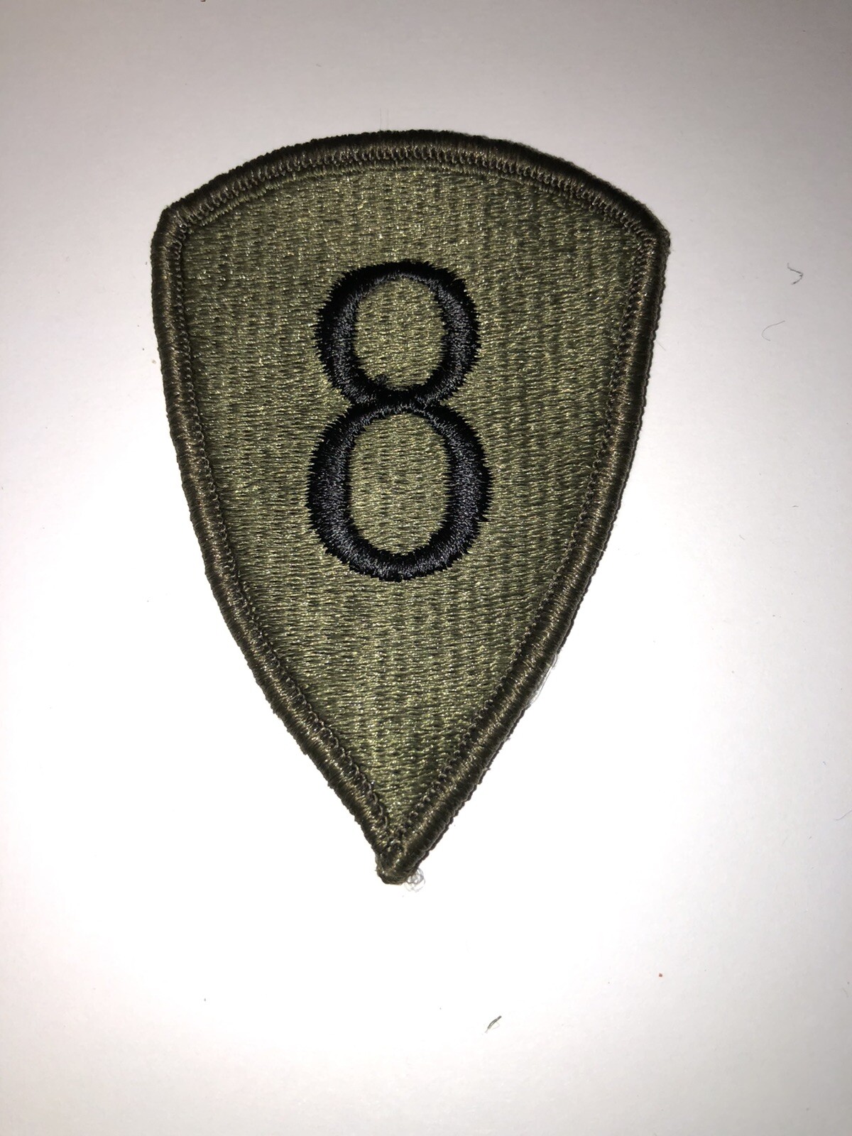 8th Personnel Command Subdued U.S. Army Shoulder Patch Insignia