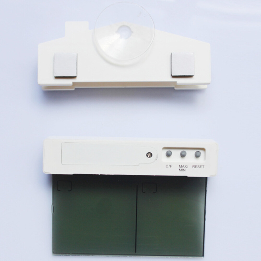Suction Cup Digital Temperature Humidity Meter For